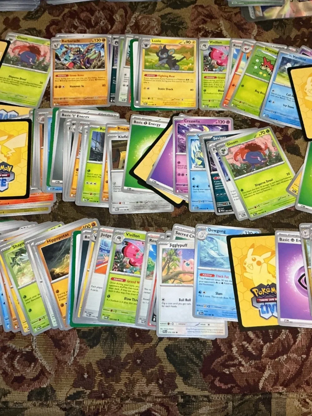 Pokemon Bulk Card Lot of 115 cards from the 2020s